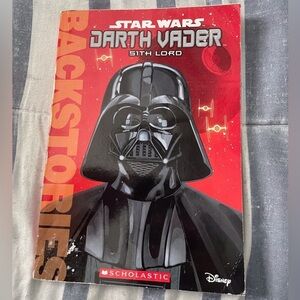 Star Wars Darth Vader Sith Lord Backstories paperback book